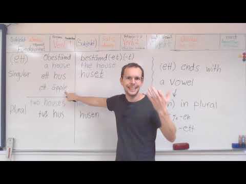 Swedish nouns (ett) (in English)