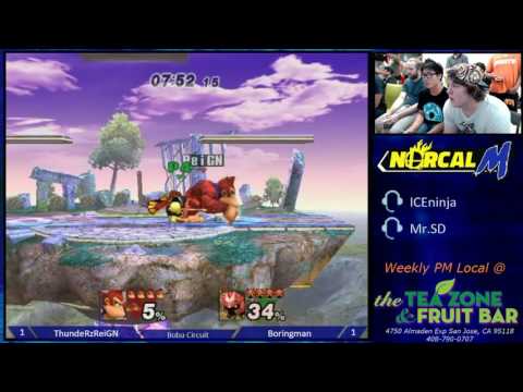 ThundeRzReiGN (Donkey Kong) v Boringman (Meta Knight)