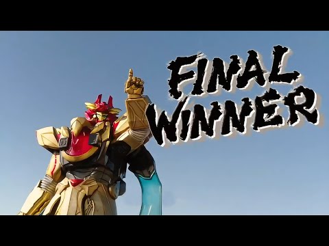 winning but sad | final winner of the battle Sentai Rings No. 1 Sentai Gozyuger