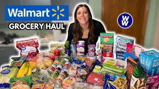 HUGE Healthy WALMART Grocery Haul | WeightWatchers Points | Healthy Meal Ideas For Weight Loss