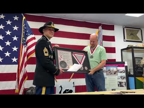 2023 Order of Saint George induction ceremony for SSG Robert A. Brooks