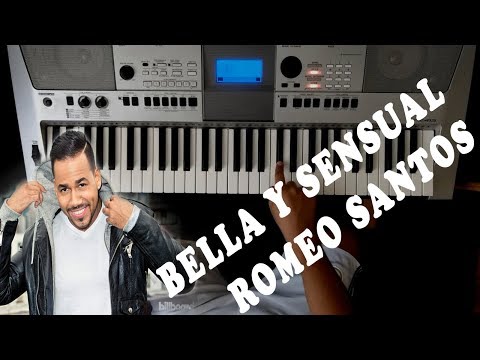 Como Tocar " BELLA Y SENSUAL " En PIANO - Tutorial ROMEO SANTOS