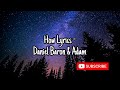 Daniel Baron & Adam - How Lyrics #subscribe #viral #music #share