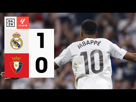 Resumen Real Madrid vs Osasuna Jornada 1