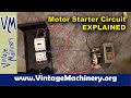 Motor Starter On Off Push Button Station Circuit Explained