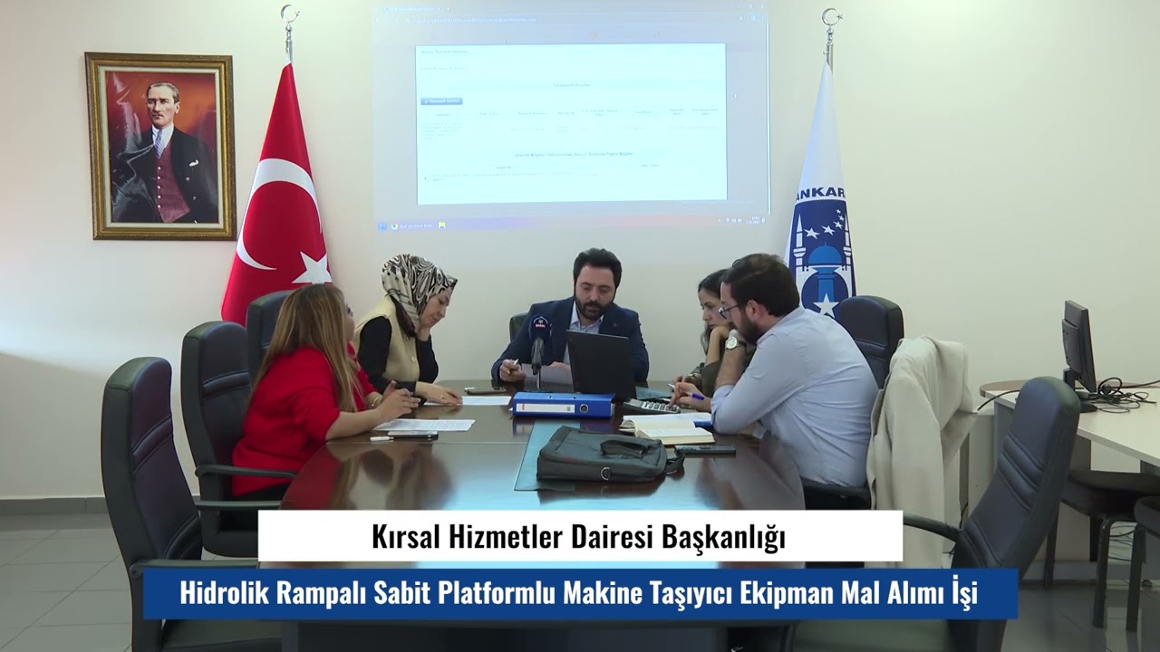 Kırsal Hizmetler Dairesi Başkanlığı - İhale