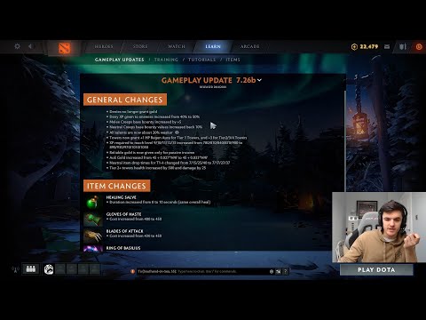 Implications of Patch 7.26b - Dota 2 Analysis - MiniTV