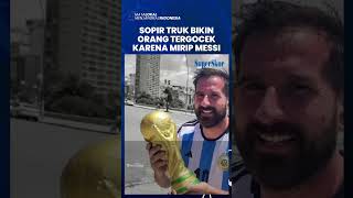 Viral Video Sopir Truk Ini Bikin Fan Tergocek: Terlalu Mirip dengan Pesepakbola Lionel Messi