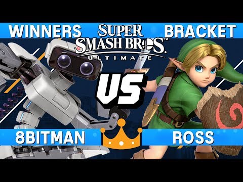 Smash Ultimate Tournament Set - 8BitMan (ROB) vs Ross (Y.Link) - Overlords of Orlando