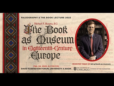 Book as Museum in Eighteenth-Century Museum, the Inaugural Paleography and the Book Lecture