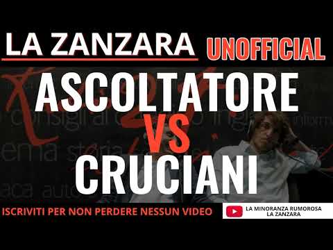 Un ascoltatore contro Cruciani.  La Zanzara 11 Dicembre 2017