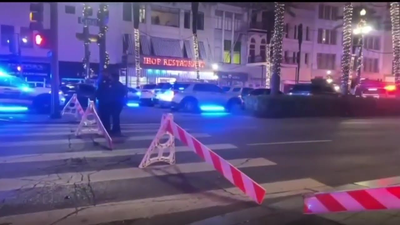 At Least 15 Killed in New Orleans After Driver Rams Pickup Truck into Crowd on Bourbon Street