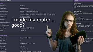 Making my home router good with DD-WRT