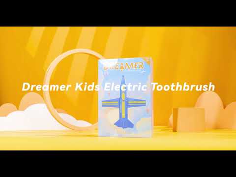 Fosoo DREAMER (Plane) Kids Electric Toothbrush
