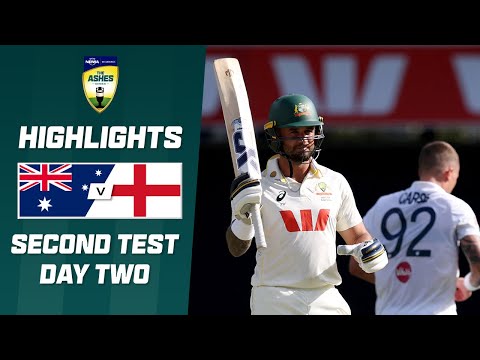 Australia v England 2025-26 | Second Ashes Test | Day Two