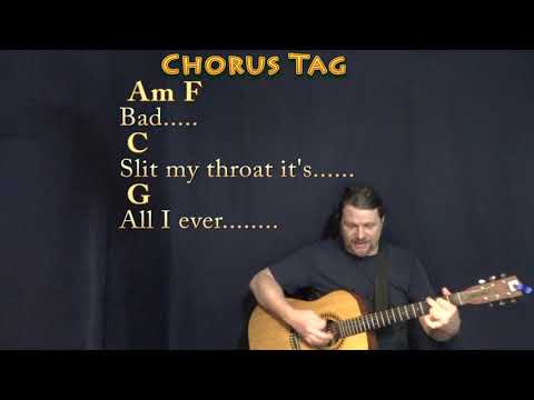 Otherside (RHCP) Guitar Cover Lesson with Chords/Lyrics - Munson