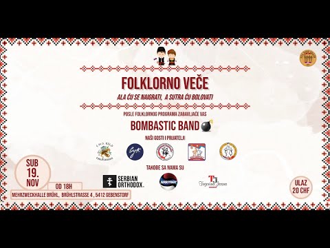 Folklorno veče "Ala ću se naigrati, a sutra ću bolovati" 19.11.2022, Gebenstorf