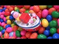 Peppa Pig Holliday Boat Grandpa Pool Party Surprise Eggs Frozen By Funtoys Disney Toy Review