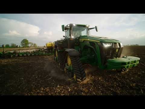 FIRST LOOK: New John Deere 8RX 540 High Horsepower Tractor in Action 👀