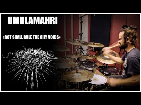 UMULAMAHRI - "Rot Shall Rule The Oily Voids" - Drums Recording Video