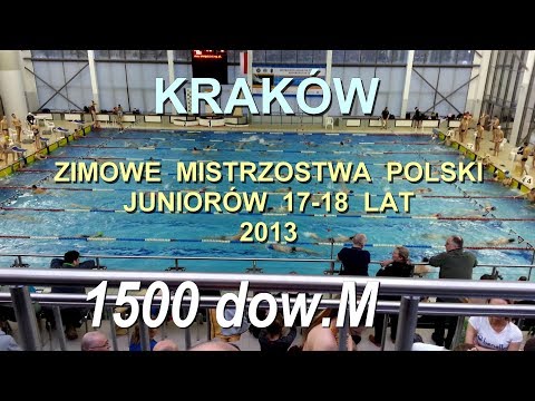 Zimowe Mistrzostwa Polski 17-18 w Pływaniu 2013 - 1500dow