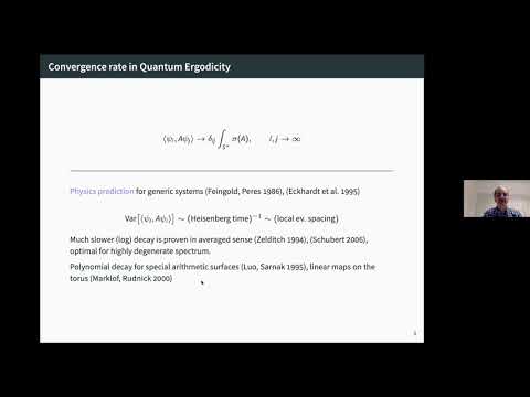 Laszlo Erdös: Eigenstate thermalisation hypothesis and ... for Wigner matrices (Feb 11, 2021)