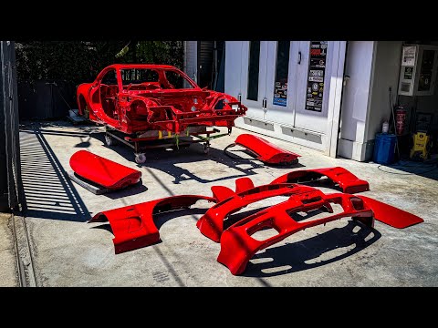 Το ΣΚΟΥΡΙΑΣΜΕΝΟ RX7 επιστρέφει με ΝΕΟ BODYKIT & ΒΑΨΙΜΟ!! | RUSTY2GOLD 