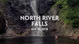 preview picture of video 'North River Falls, Nova Scotia'