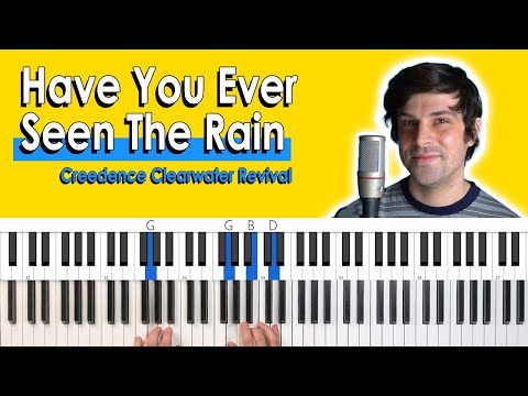 How To Play “Have You Ever Seen The Rain” [Piano Tutorial + Chord Chart]