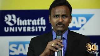 preview picture of video 'Bharath University - Dr.Venkatesh Babu, Dean - Student Affairs'