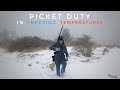 Civil War Picket Duty In Freezing Temperatures Christmas On The Rappahannock