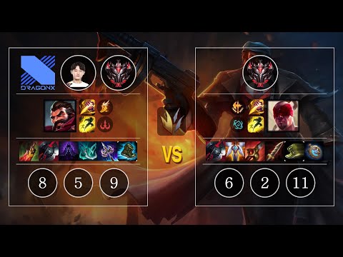 DRX Pyosik Graves vs Lee Sin Jungle - KR Patch 10.12