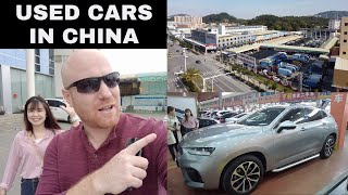 Walkabout Used Car Lot in China