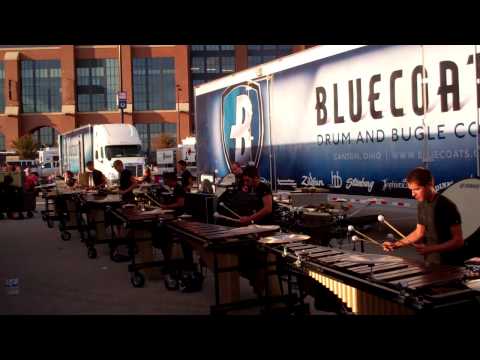 DCI 2012 Bluecoats Front Ensemble Semi Finals Lot Part 3
