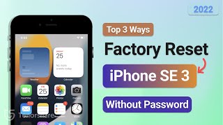 Top 3 Ways to Factory Reset iPhone SE 3 without Password