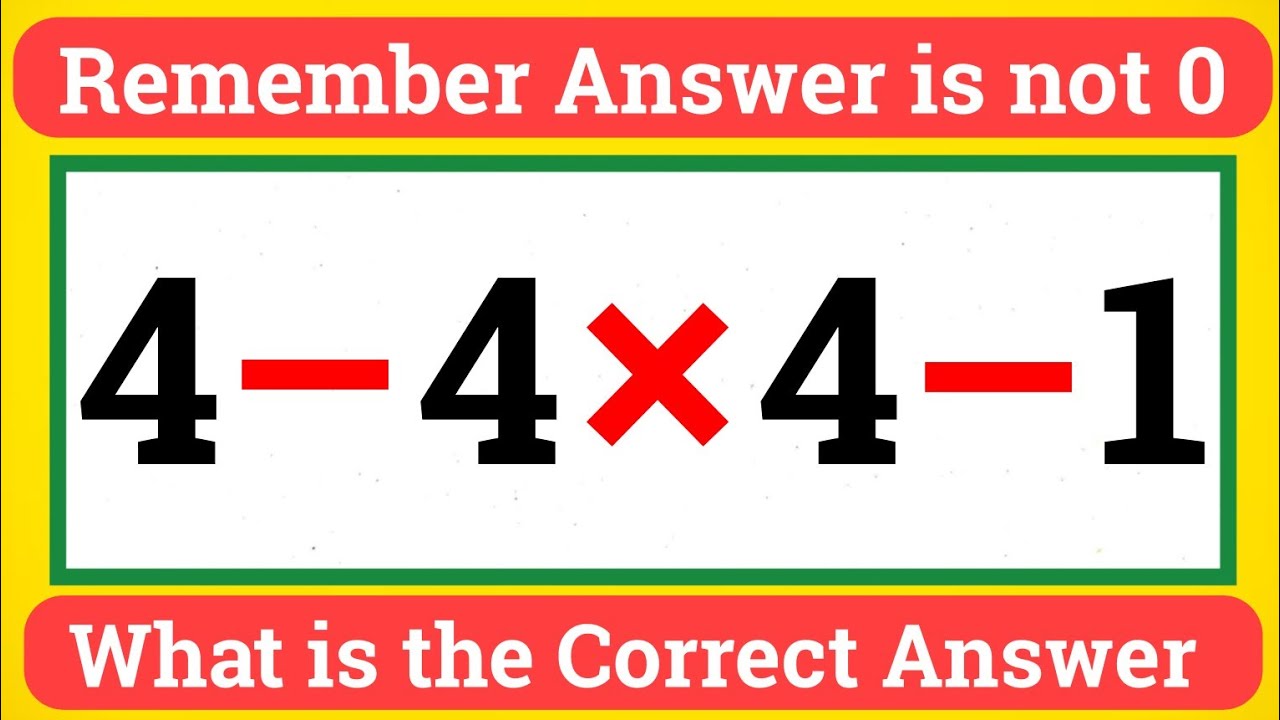 Can you solve this Simple Math problem! | Simplify PEMDAS BODMAS rules 