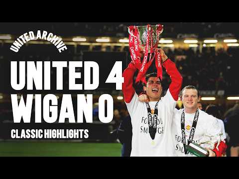 The First Of Many! 🏆 | Man Utd 4-0 Wigan | 2006 League Cup Final | United Archive 🎞️