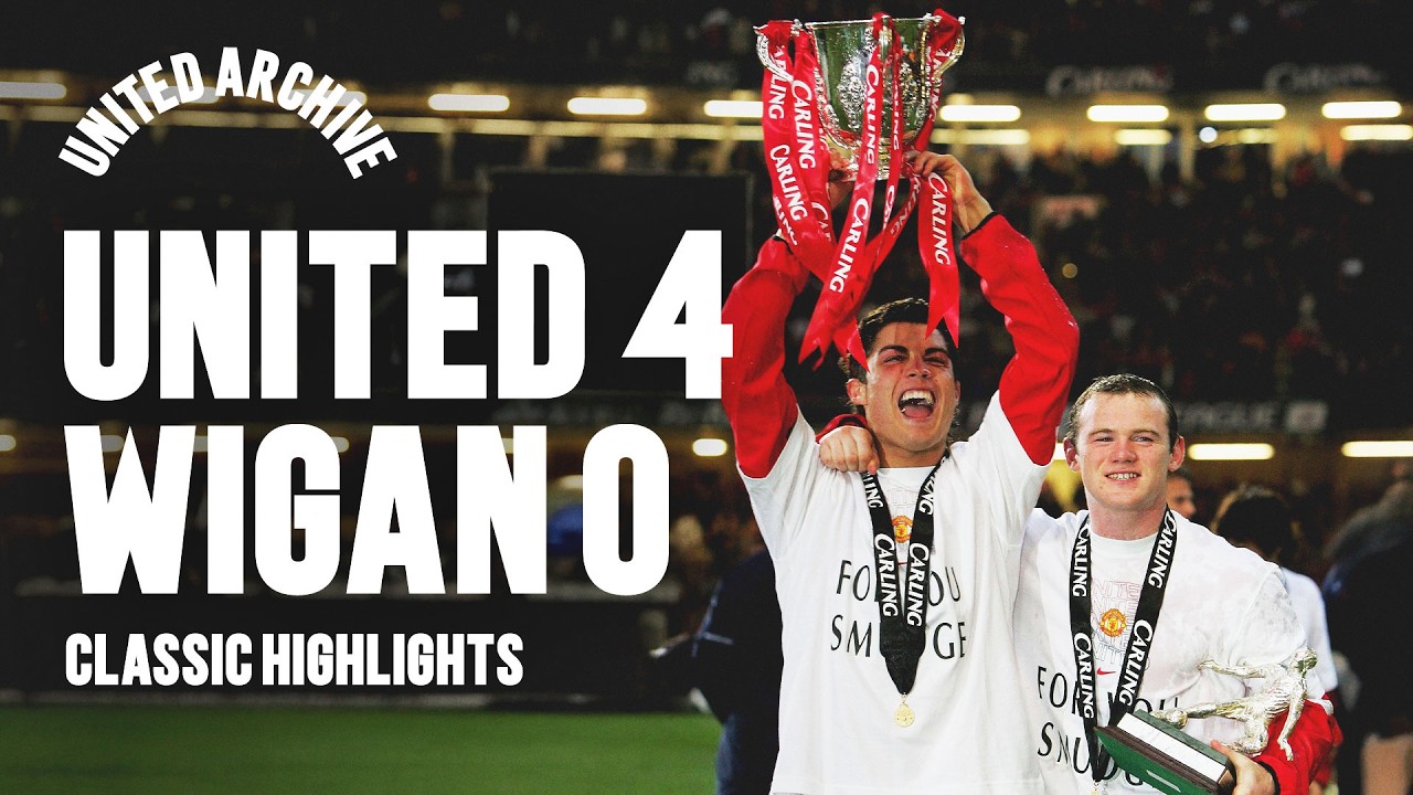 The First Of Many! 🏆 | Man Utd 4-0 Wigan | 2006 League Cup Final | United Archive 🎞️
