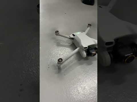DJI Mini 3 start up rotor sound test #shorts #dji #fyp #asmr