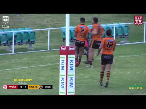 2018 IDRL 1st Grade Round 13 Highlights - Western Suburbs Vs Helensburgh Tigers