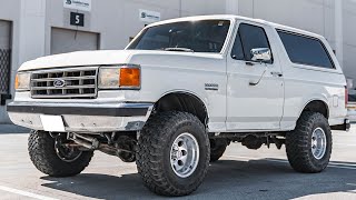 Video Thumbnail for 1987 Ford Bronco XLT