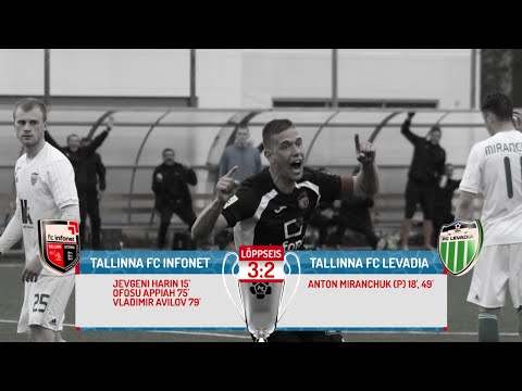 12. voor 2016: Tallinna FC Infonet - Tallinna FC Levadia 3:2 (1:1)