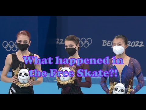 2022 Olympic Women's Figure Skating Free Skate - Major Jumping Elemental Analysis