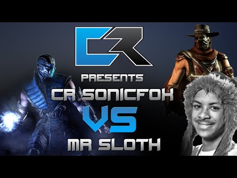 cR SonicFox (Erron Black) vs Mr Sloth (SubZero) ESL #3 MKX Tournament