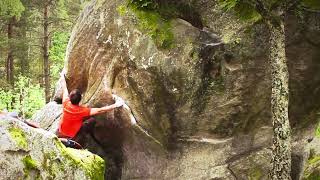 Video thumbnail: Casse-Écaille, 7a+. Fontainebleau