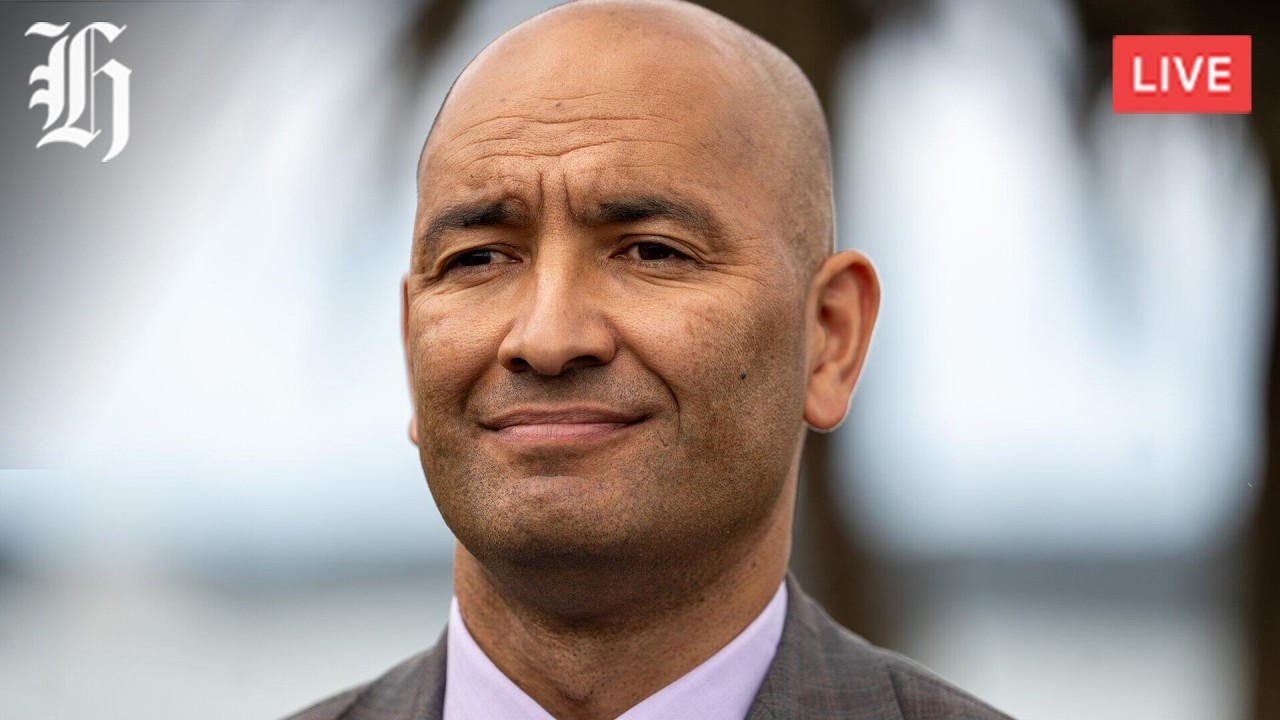 NZ Herald live: Conservation Minister Tama Potaka addresses media