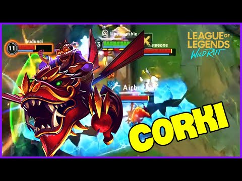 Wild Rift CORKI Montage - Best CORKI Plays | LoL Wild Rift Montage
