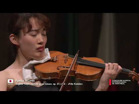 Fumika Mohri | CMIM Violon/Violin 2019 | Demi-finale/Semifinal