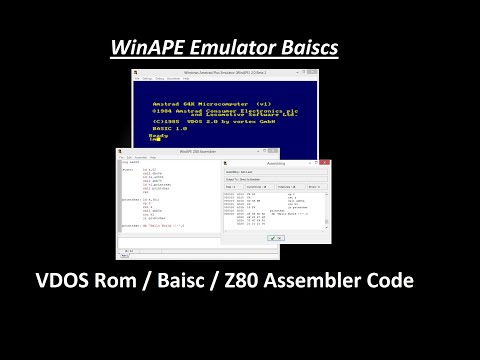 WinAPE der beste CPC Emulator für Basic, Roms, Assembler, Maschinensprache?