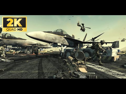 Call of Duty Ghosts | Defending the U.S.S. Liberator aircraft Carrier | All or Nothing - Hardened